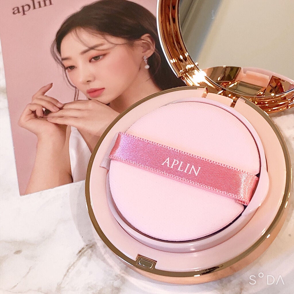 ピンクティーツリーカバークッション/APLIN/クッションファンデーションを使ったクチコミ(4枚目)