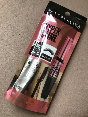 ボリューム エクスプレス ハイパーカール ウォータープルーフ N 01 ブラック/MAYBELLINE NEW YORK/マスカラを使ったクチコミ（3枚目）