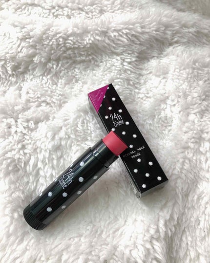 24 ミネラルアクアルージュ/24h cosme/口紅を使ったクチコミ(2枚目)