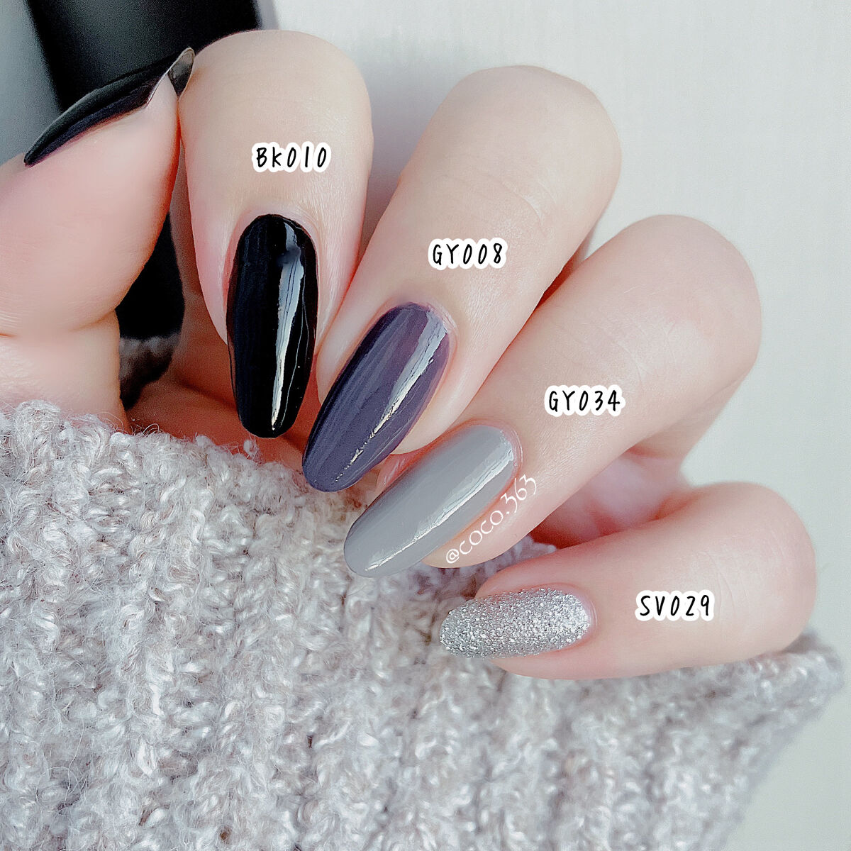 ネイルホリック Nostalgic color GY034/ネイルホリック/マニキュアを使ったクチコミ（3枚目）