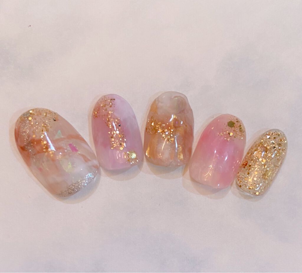 BRG ジェルネイル/DAISO/ジェルネイルを使ったクチコミ（1枚目）