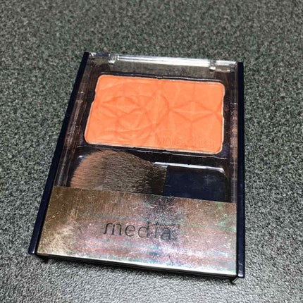 ブライトアップチークN/media/パウダーチークを使ったクチコミ(1枚目)