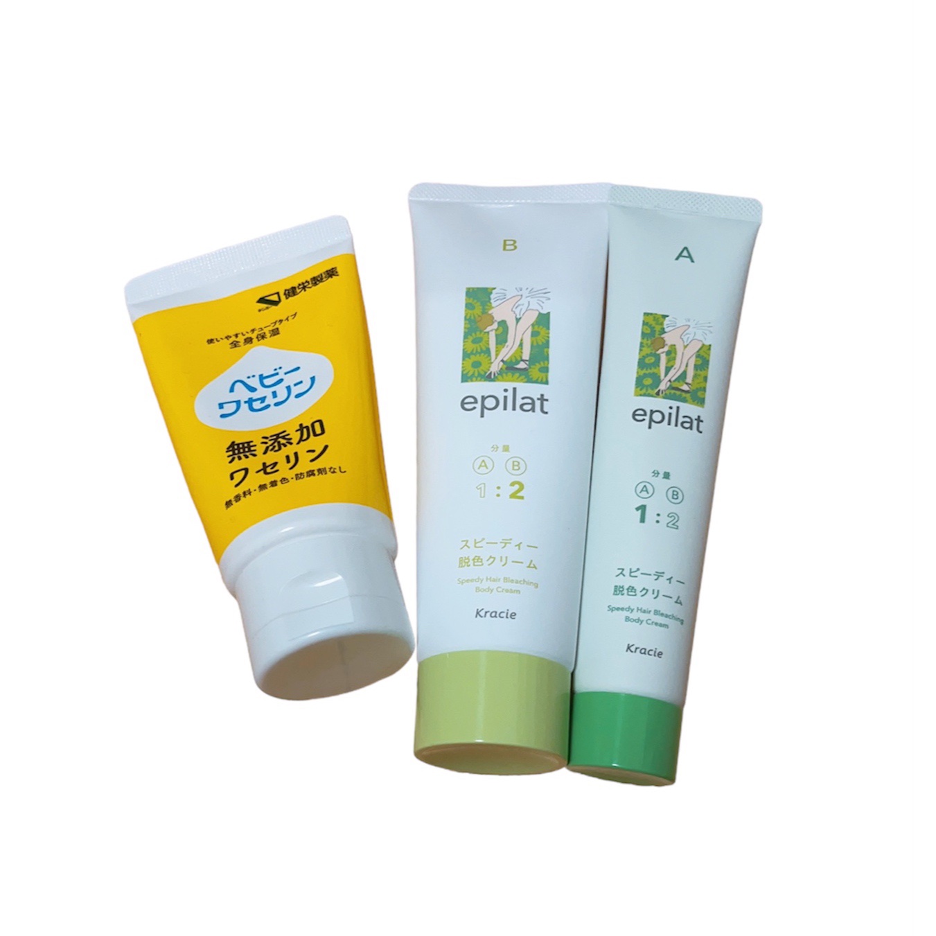 脱色クリーム スピーディー/エピラット/ムダ毛ケアを使ったクチコミ（2枚目）