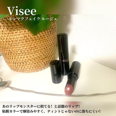 ネンマクフェイク ルージュ/Visée/口紅を使ったクチコミ（2枚目）