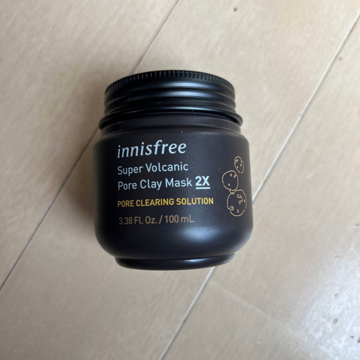 スーパーヴォルカニック ポア クレイマスク/innisfree/洗い流すパック・マスクを使ったクチコミ(1枚目)