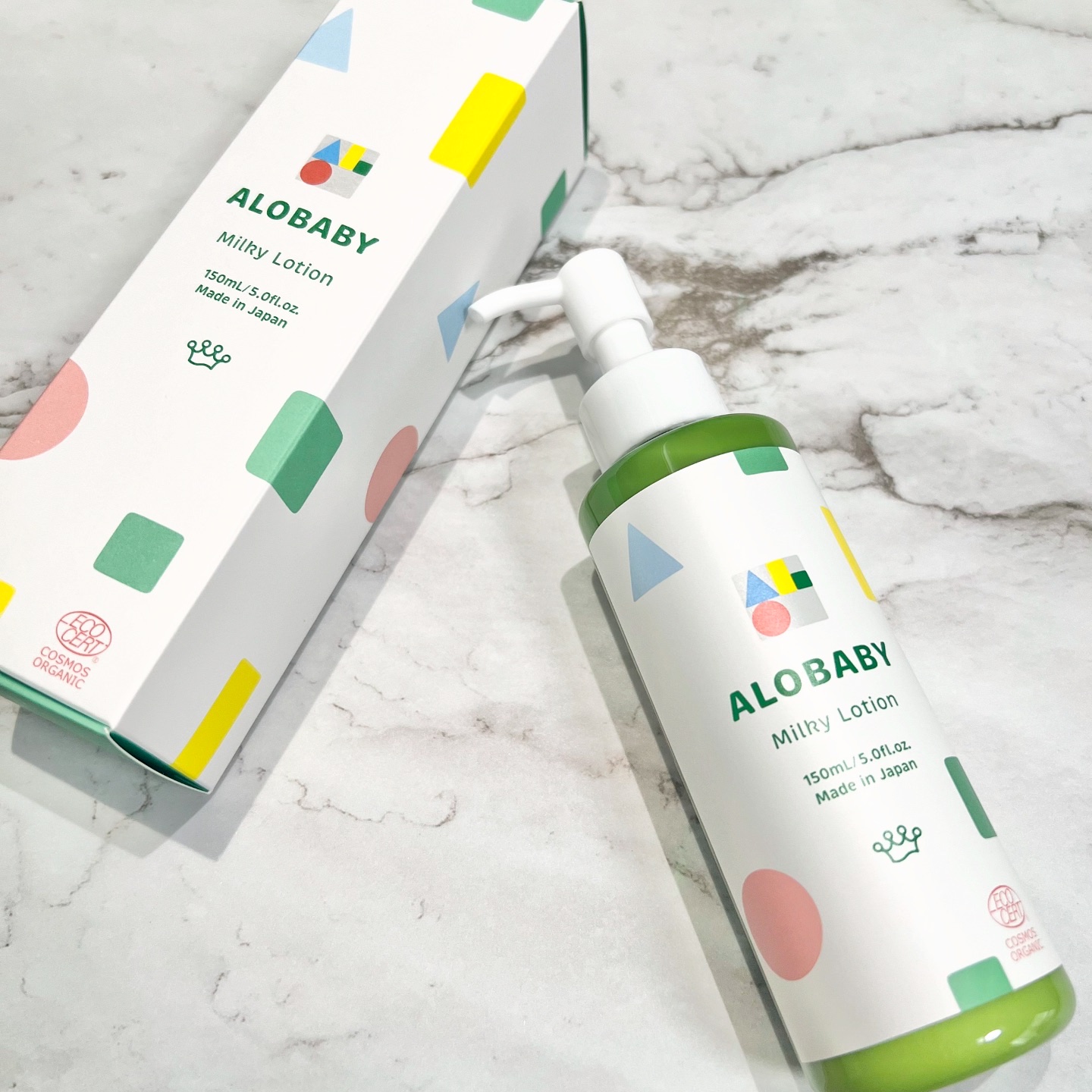 ミルクローション/ALOBABY/ボディローションを使ったクチコミ（1枚目）