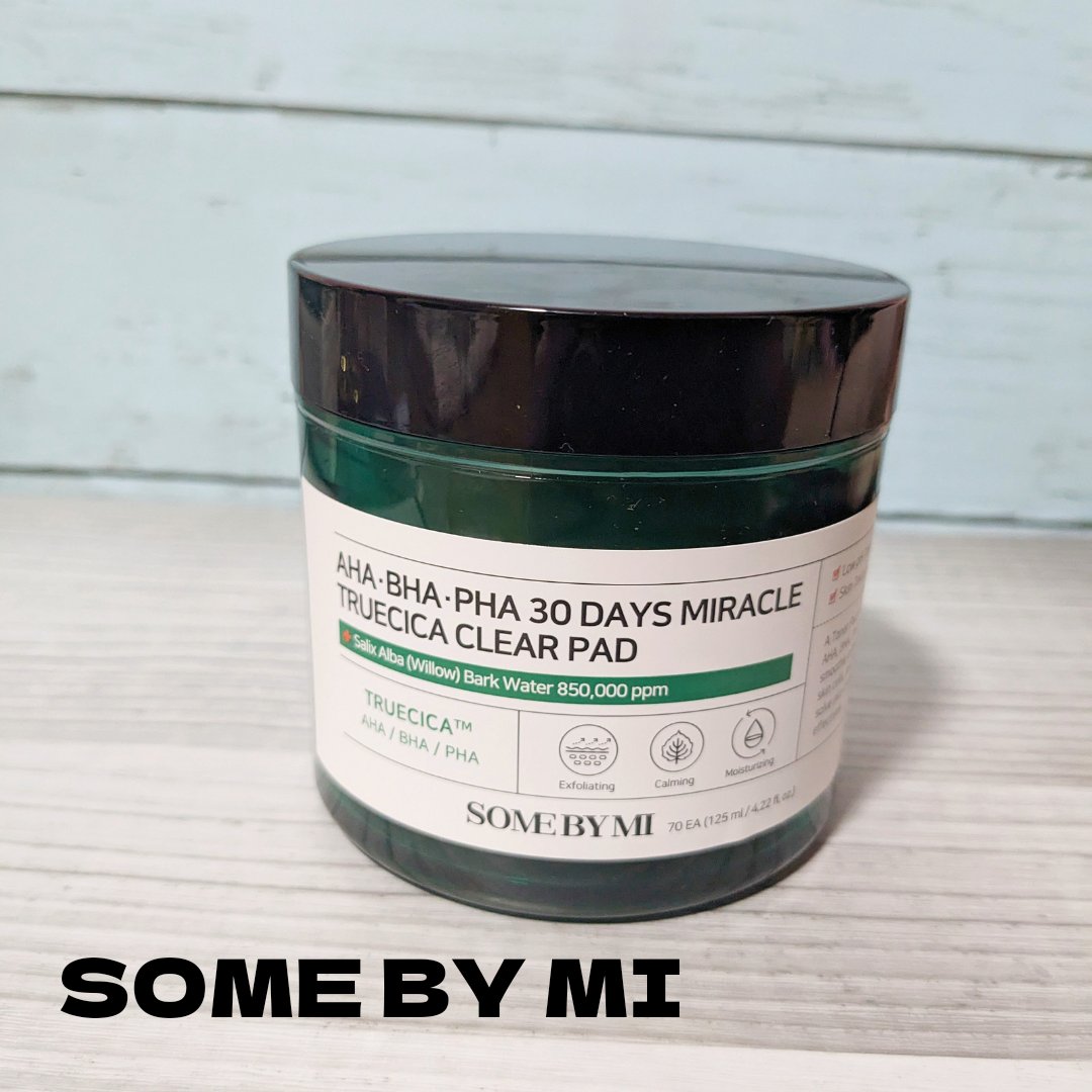 AHA·BHA·PHA 30デイズミラクルクリアパッド/SOME BY MI/トナーパッドを使ったクチコミ（1枚目）
