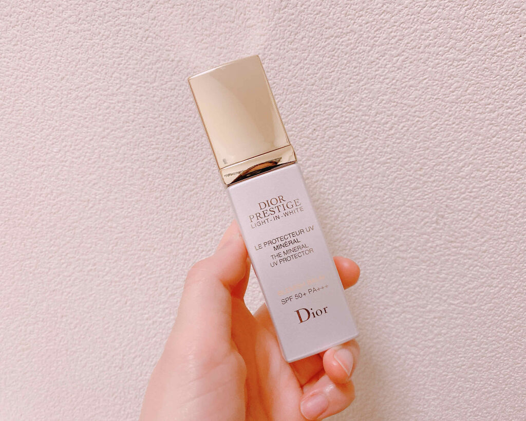 プレステージ ホワイト ル プロテクター ルミエール ＵＶ/Dior/日焼け止め・UVケアを使ったクチコミ（1枚目）