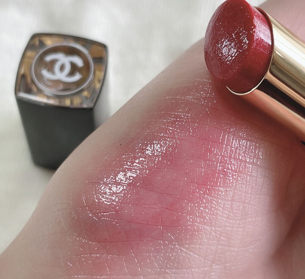 ルージュ ココ フラッシュ 156 デリカテス/CHANEL/口紅を使ったクチコミ（1枚目）