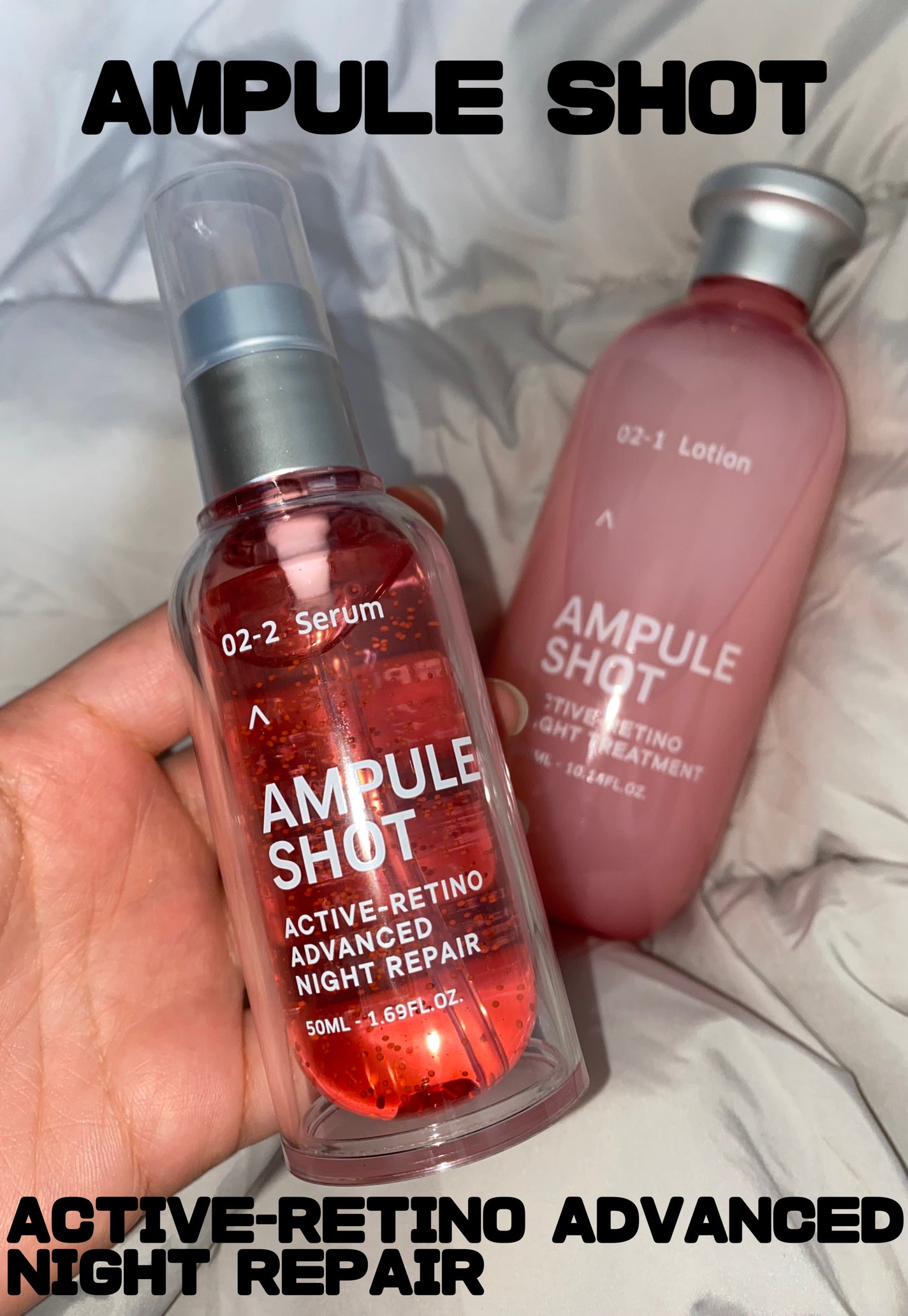 アクティブレチノ アドバンスト ナイトリペア セラム/AMPULE SHOT/美容液を使ったクチコミ(1枚目)