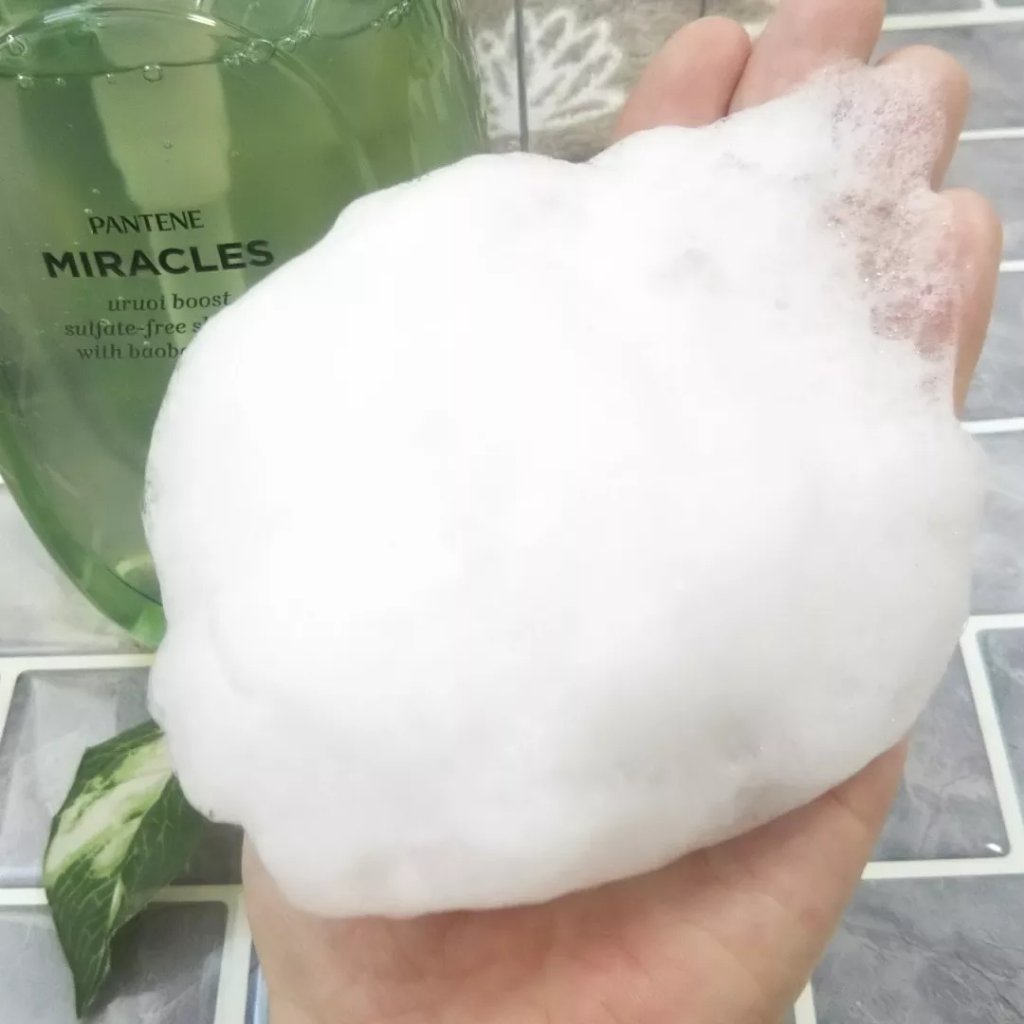 ミラクルズ うるおいブースト シャンプー/トリートメント/パンテーン/市販シャンプーを使ったクチコミ（3枚目）