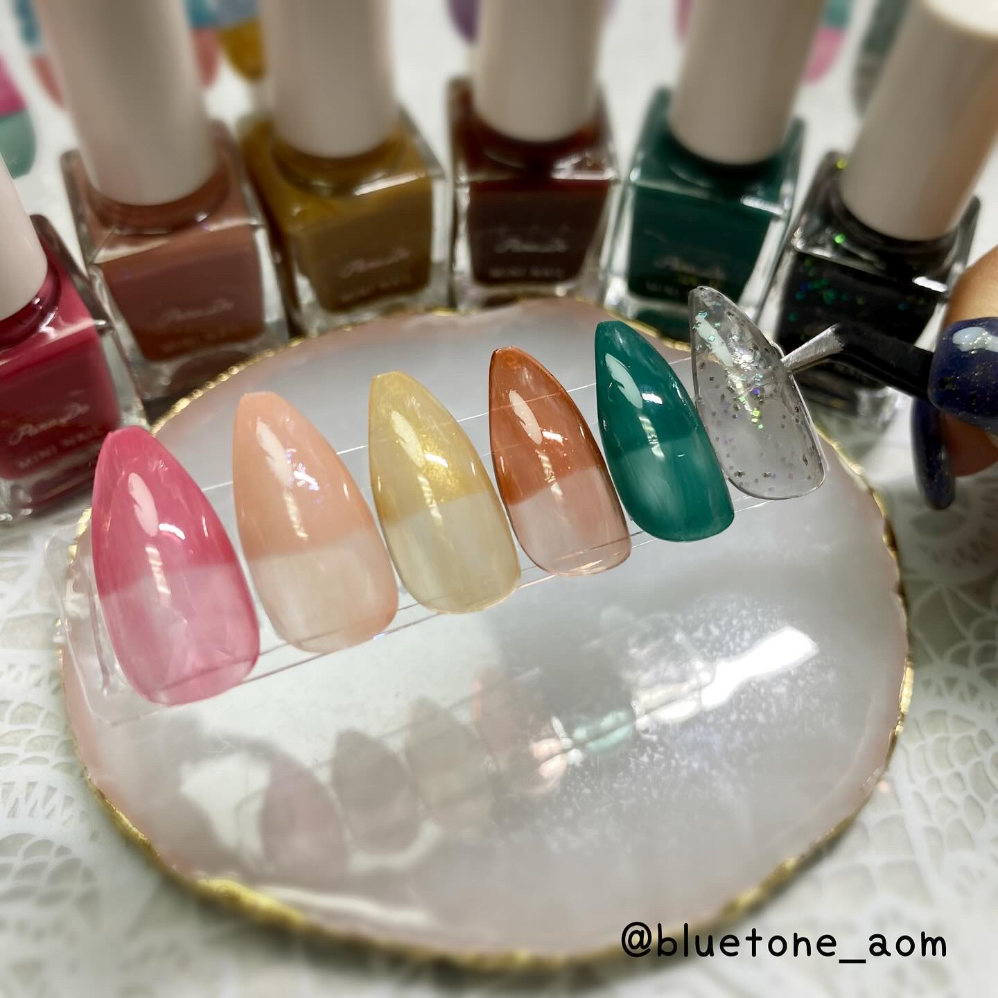 ミニネイル BR09 カカオフィズ/パラドゥ/マニキュアを使ったクチコミ（2枚目）