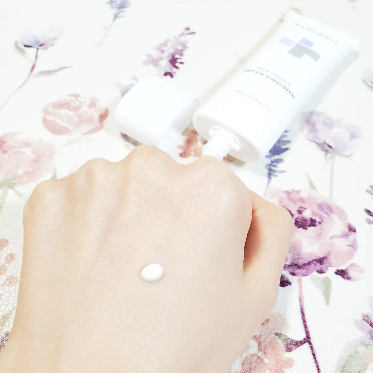 ミルクシスルリペアシカサンスクリーンプラス/BANOBAGI/日焼け止めミルクを使ったクチコミ（3枚目）