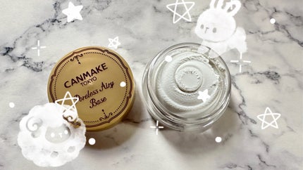 ポアレスエアリーベース/キャンメイク/化粧下地を使ったクチコミ(1枚目)