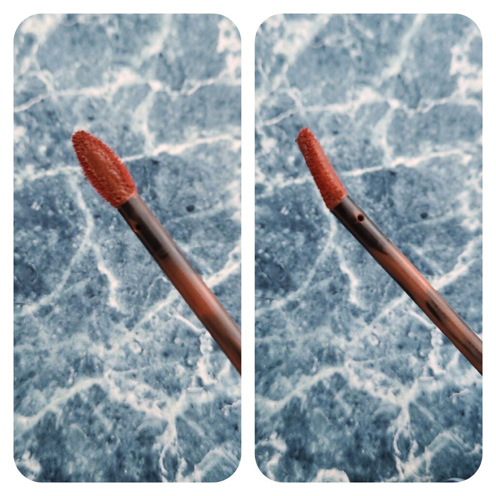 スムースマットリップティント 02 キャンディーバー (オレンジブラウン)/GAB ME/リップティントを使ったクチコミ（3枚目）