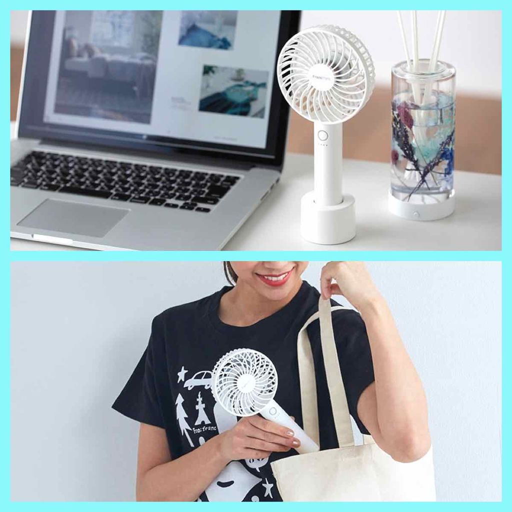 フレ 2WAY ハンディファン/フランフラン/その他を使ったクチコミ(2枚目)