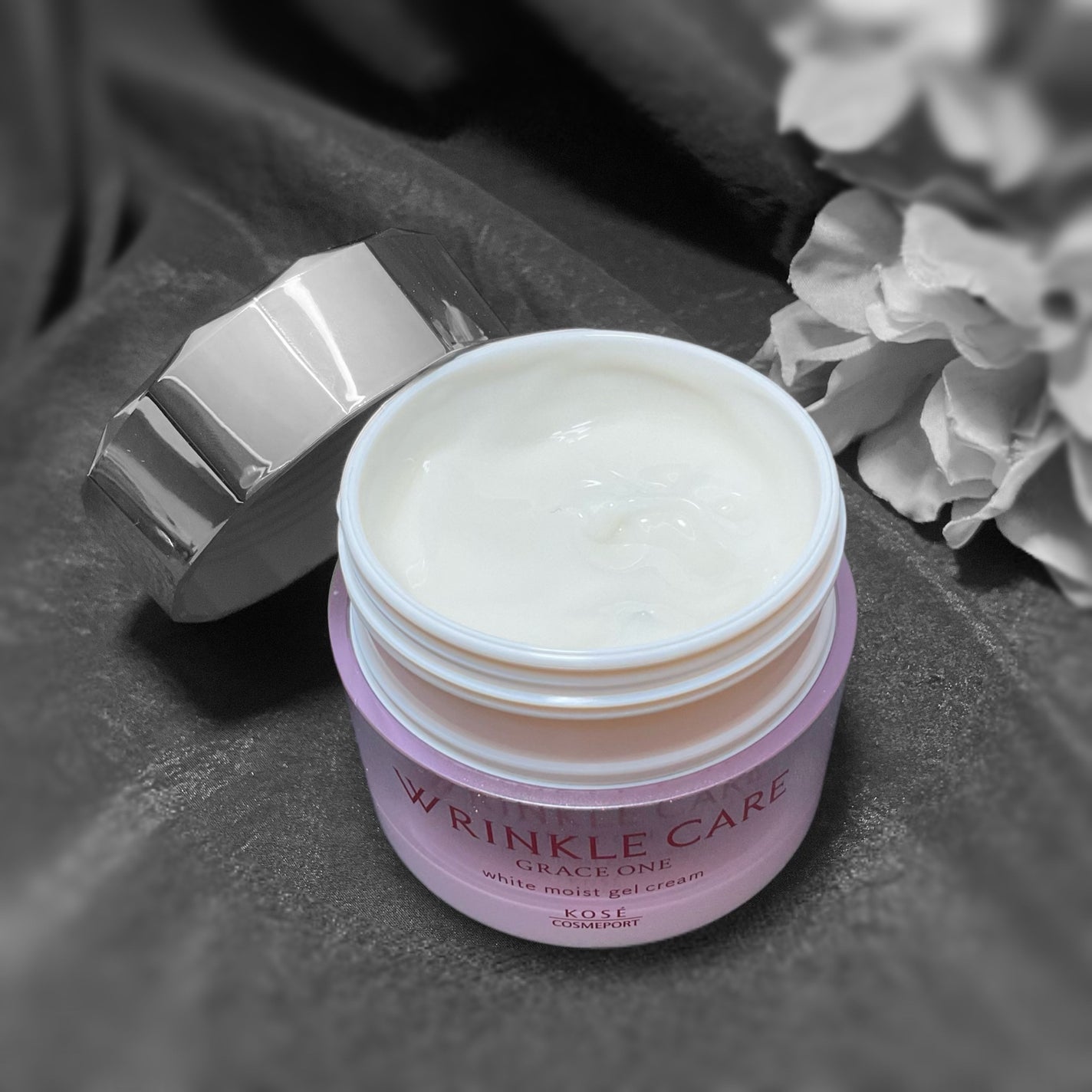 リンクルケア ホワイト モイストジェルクリーム/グレイスワン/オールインワン化粧品を使ったクチコミ(3枚目)