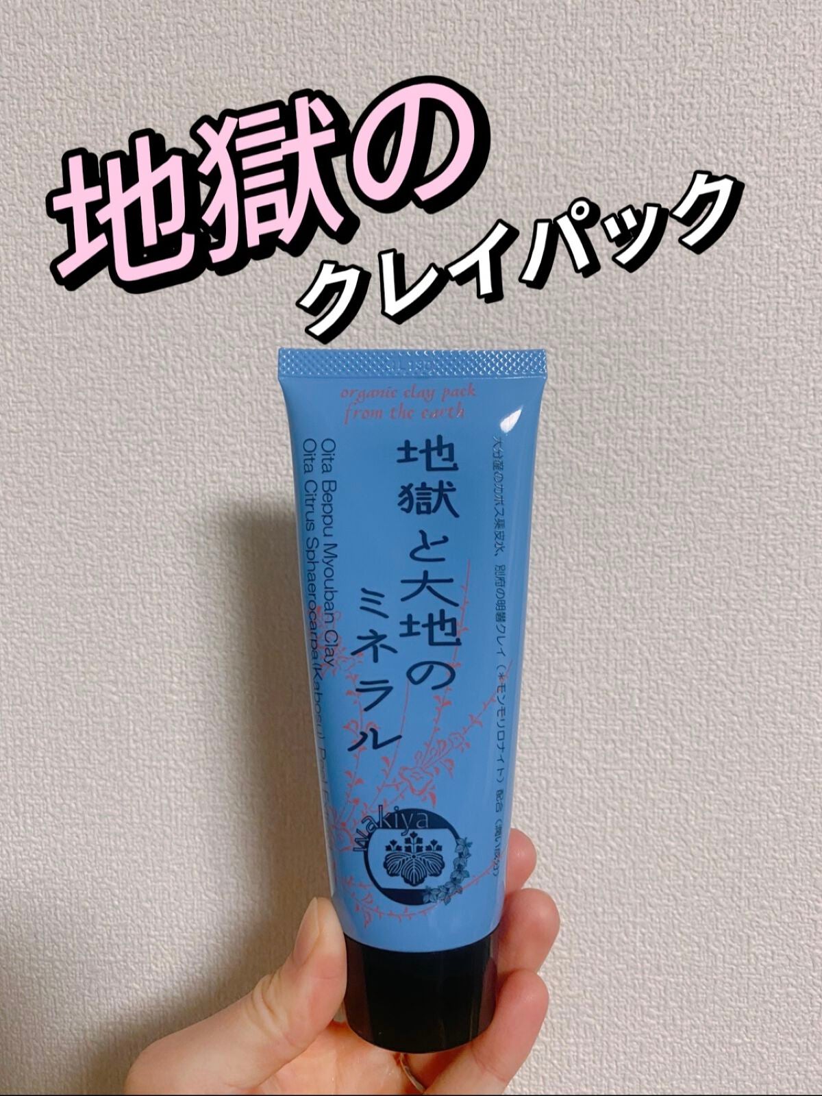 地獄と大地のミネラルパック/別府温泉/洗い流すパック・マスクを使ったクチコミ(1枚目)