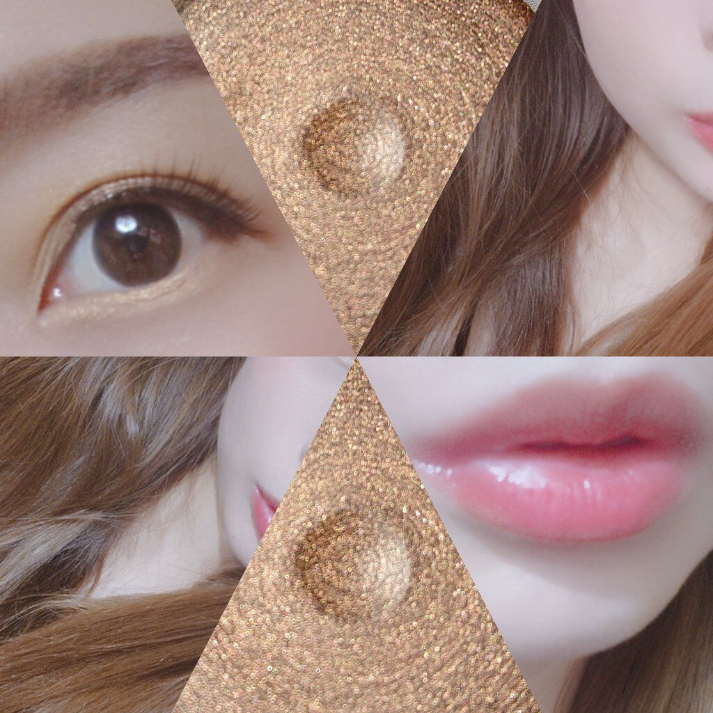 スパークルアイジェム キャメルブラウン BR103/マクレール/ジェル・クリームアイシャドウを使ったクチコミ（2枚目）