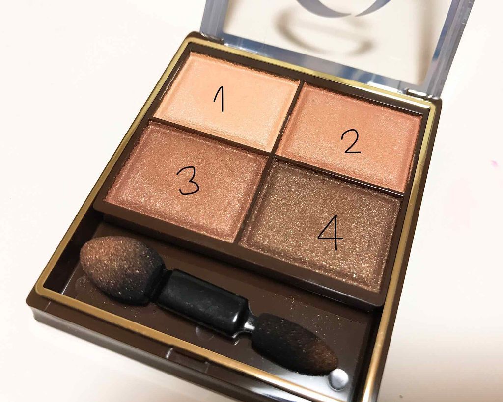 スキニーリッチシャドウ/excel/アイシャドウパレットを使ったクチコミ(2枚目)