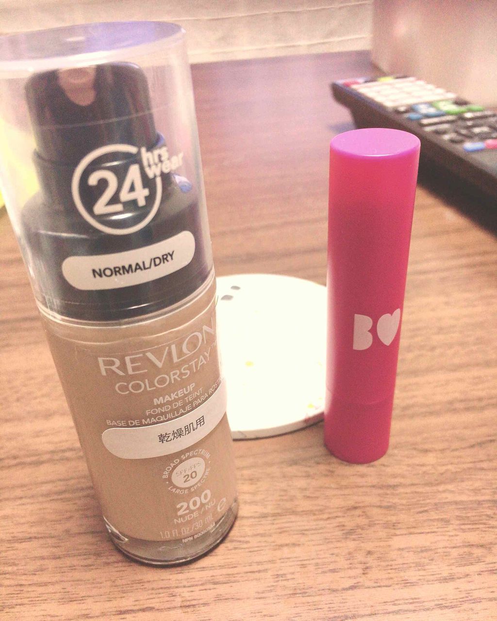 カラーステイ メイクアップ D/REVLON/リキッドファンデーションを使ったクチコミ(1枚目)