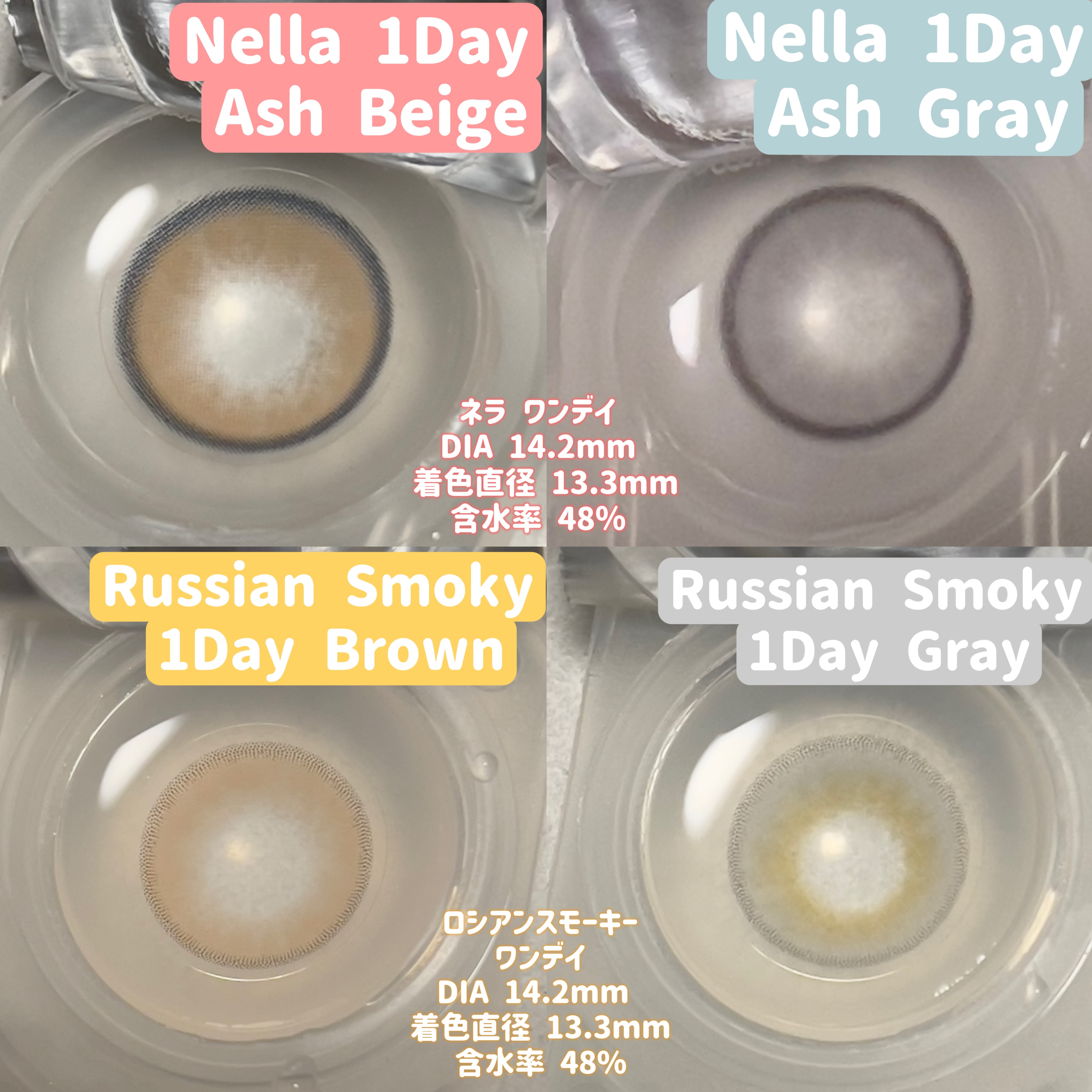 ロシアンスモーキー/OLENS/カラーコンタクトレンズを使ったクチコミ（3枚目）