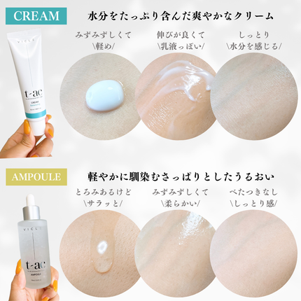 T-AC バランシング クリーム/VICLE/フェイスクリームを使ったクチコミ(3枚目)