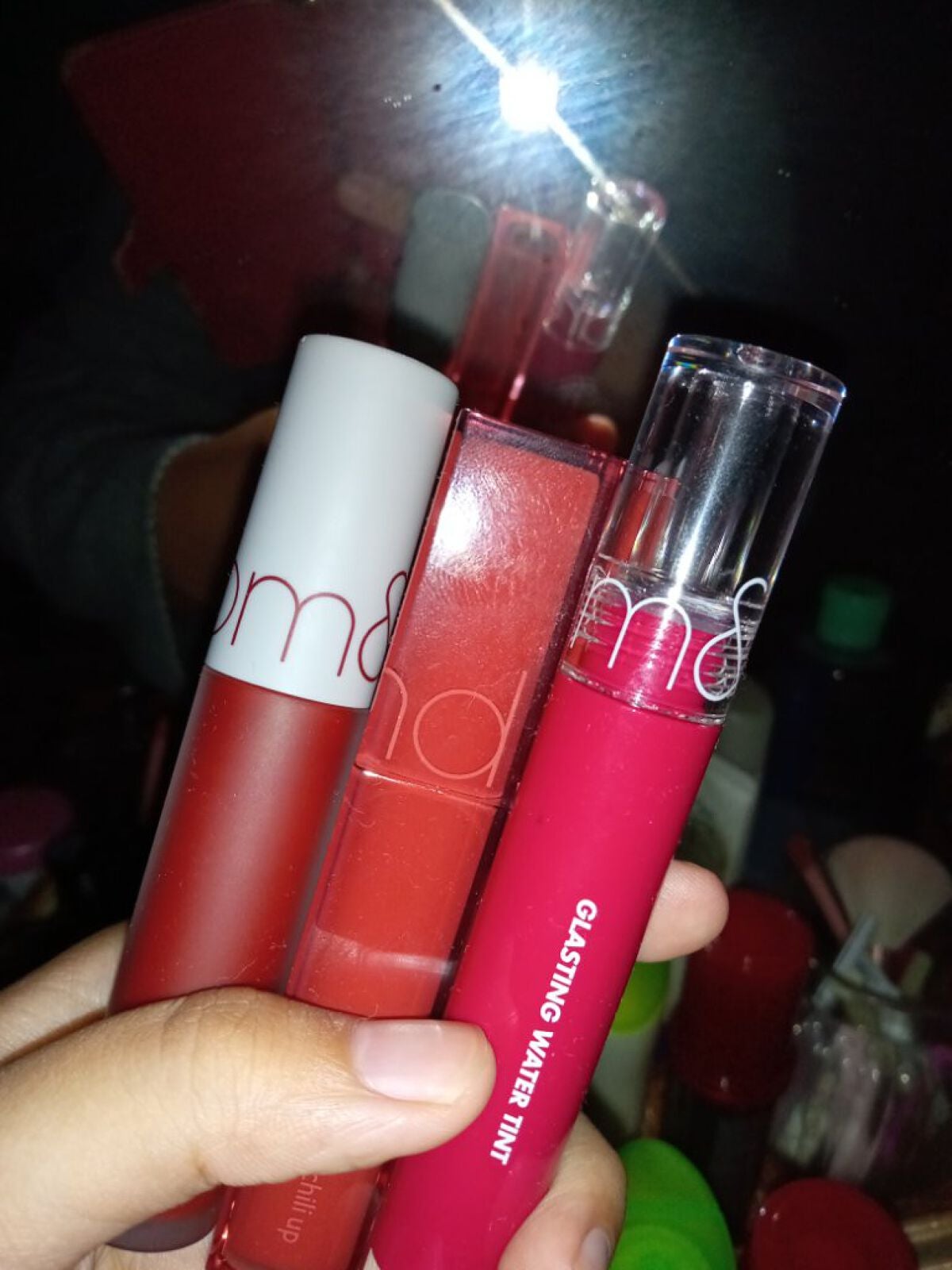 ゼロベルベットティント/rom&nd/リップティントを使ったクチコミ(1枚目)