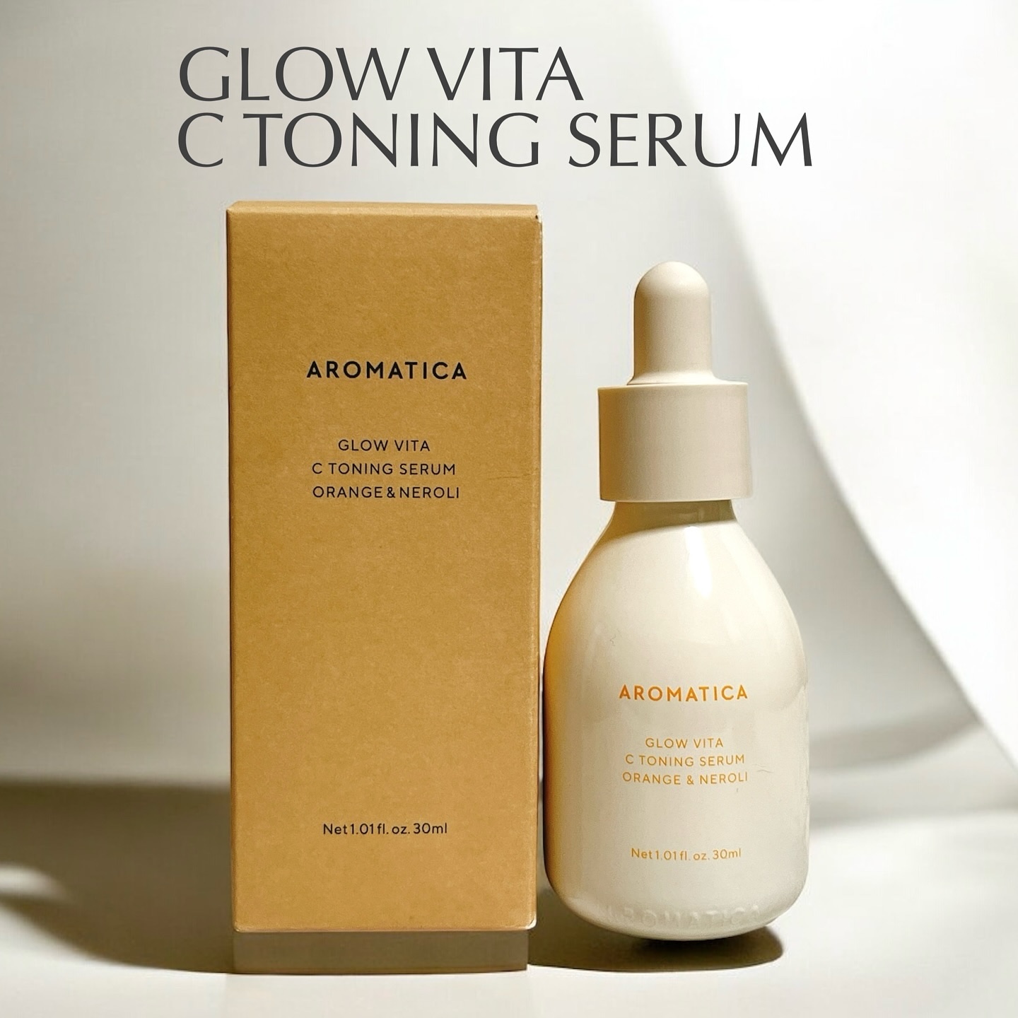 グロービタCトーニングセラム/AROMATICA/美容液を使ったクチコミ（2枚目）