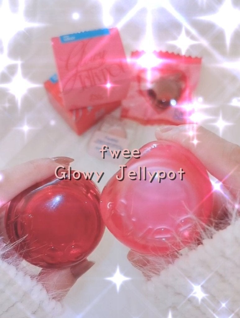 フィー リップアンドチーク グローイジェリーポット/fwee/リップグロスを使ったクチコミ(1枚目)