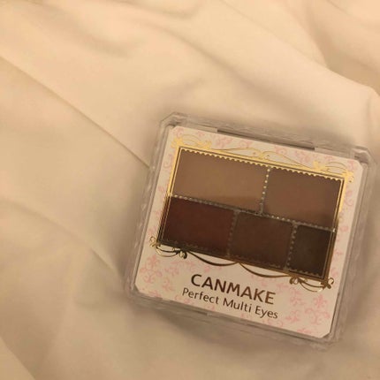 パーフェクトマルチアイズ/キャンメイク/アイシャドウパレットを使ったクチコミ(1枚目)