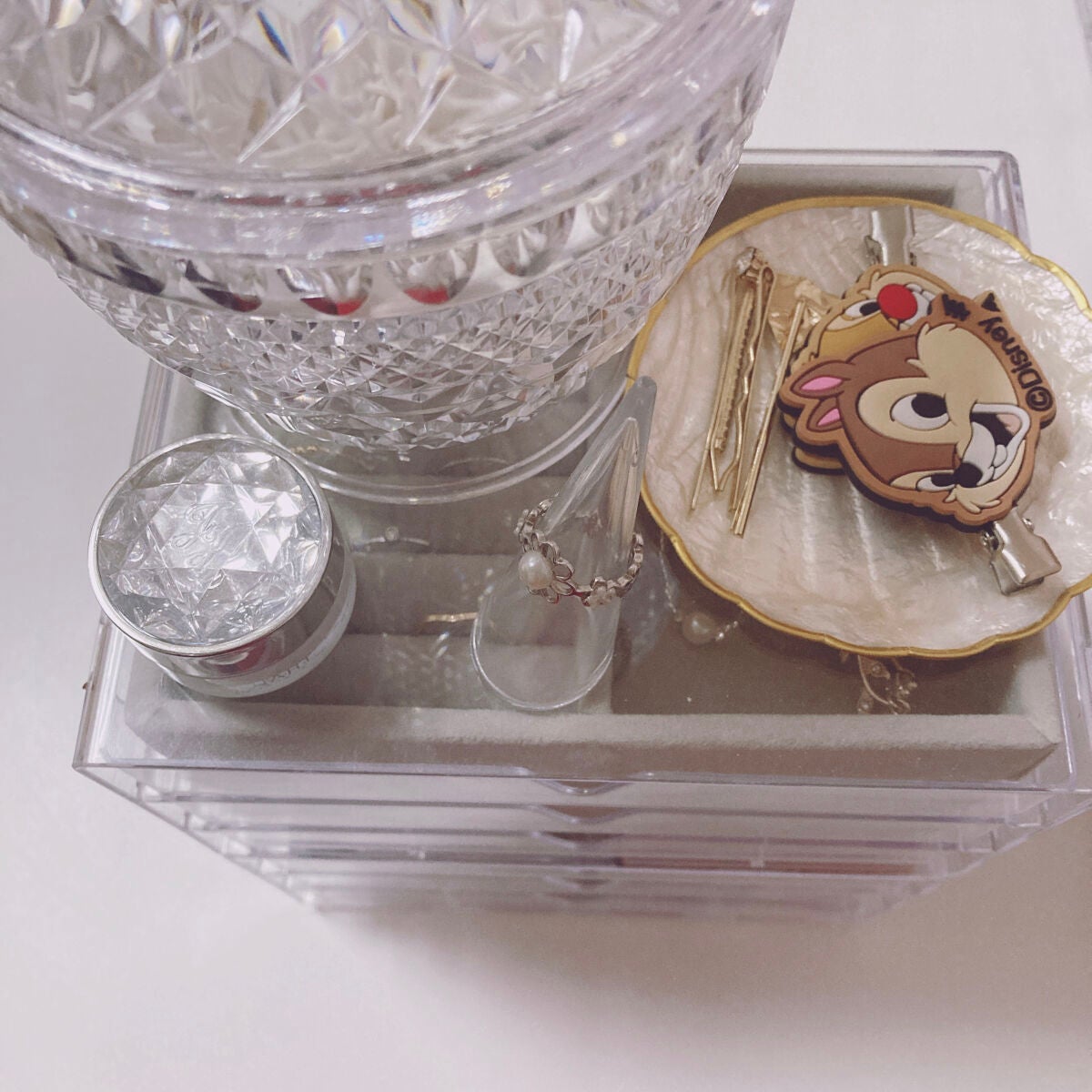 3段式クリアーケース/DAISO/その他化粧小物を使ったクチコミ(2枚目)