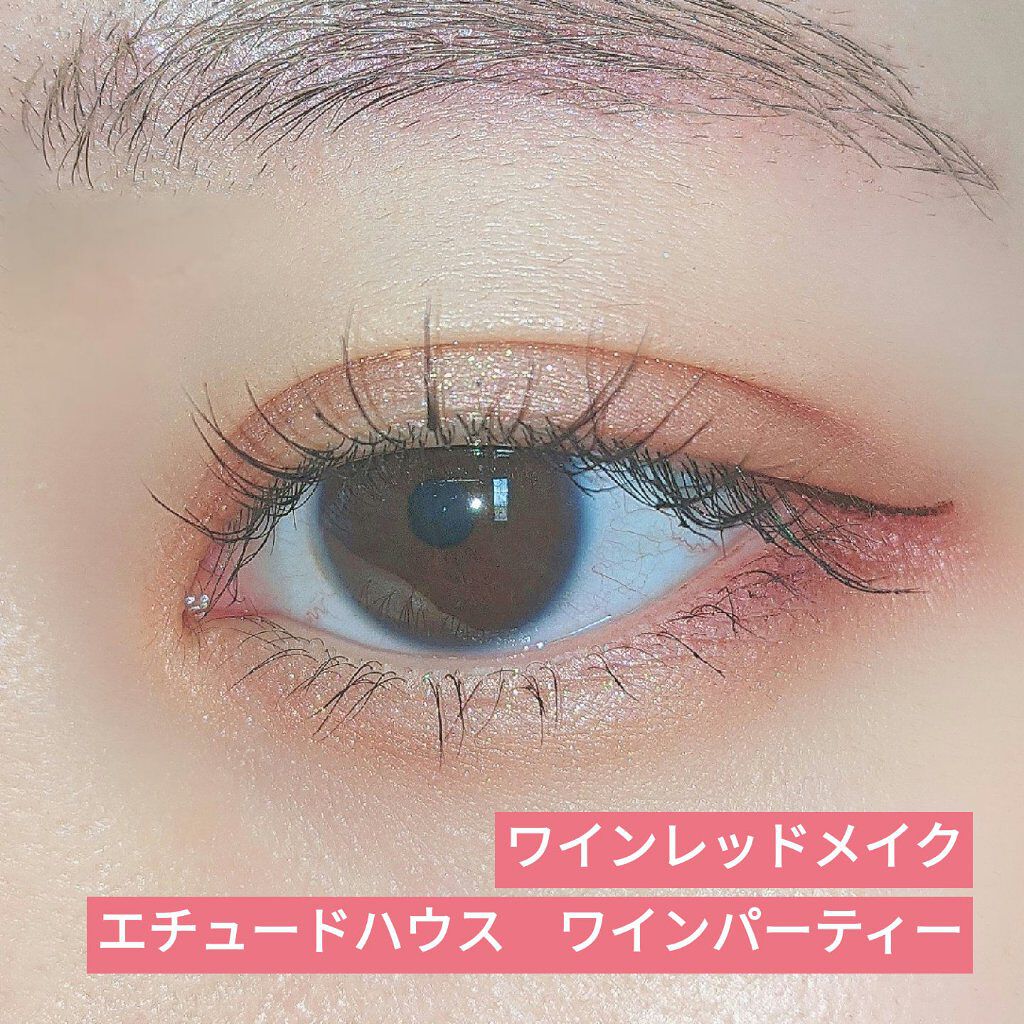 エチュードハウスのワインパーティーを使ってワインレッドメイクをしました！
秋冬にぴったりのメイクだと思います☺️
アンプリチュードのアイライナーはボルドーです。
キャンメイクのライナーはペンシルの赤です。

−−−−−−−−−−−−−−−−