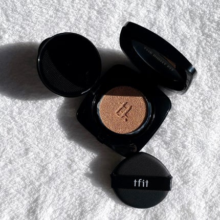 レイヤリングフィット グロークッションEX/TFIT/クッションファンデーションを使ったクチコミ(2枚目)