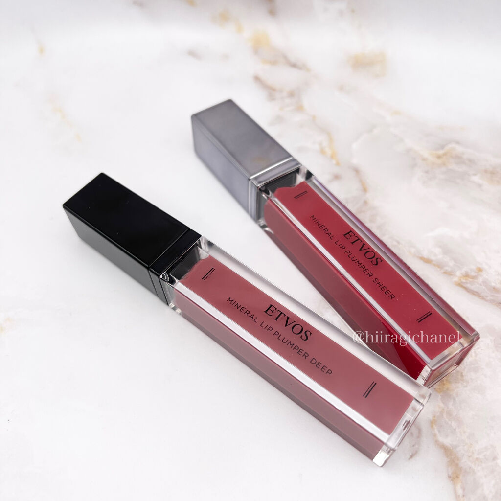 ミネラルリッププランパー ディープ ダスティピンク/エトヴォス/リッププランパーを使ったクチコミ（3枚目）