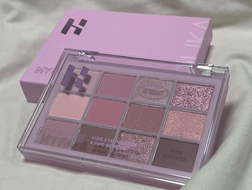 マイフェイブバイブアイパレット/HOLIKA HOLIKA/アイシャドウパレットを使ったクチコミ(2枚目)