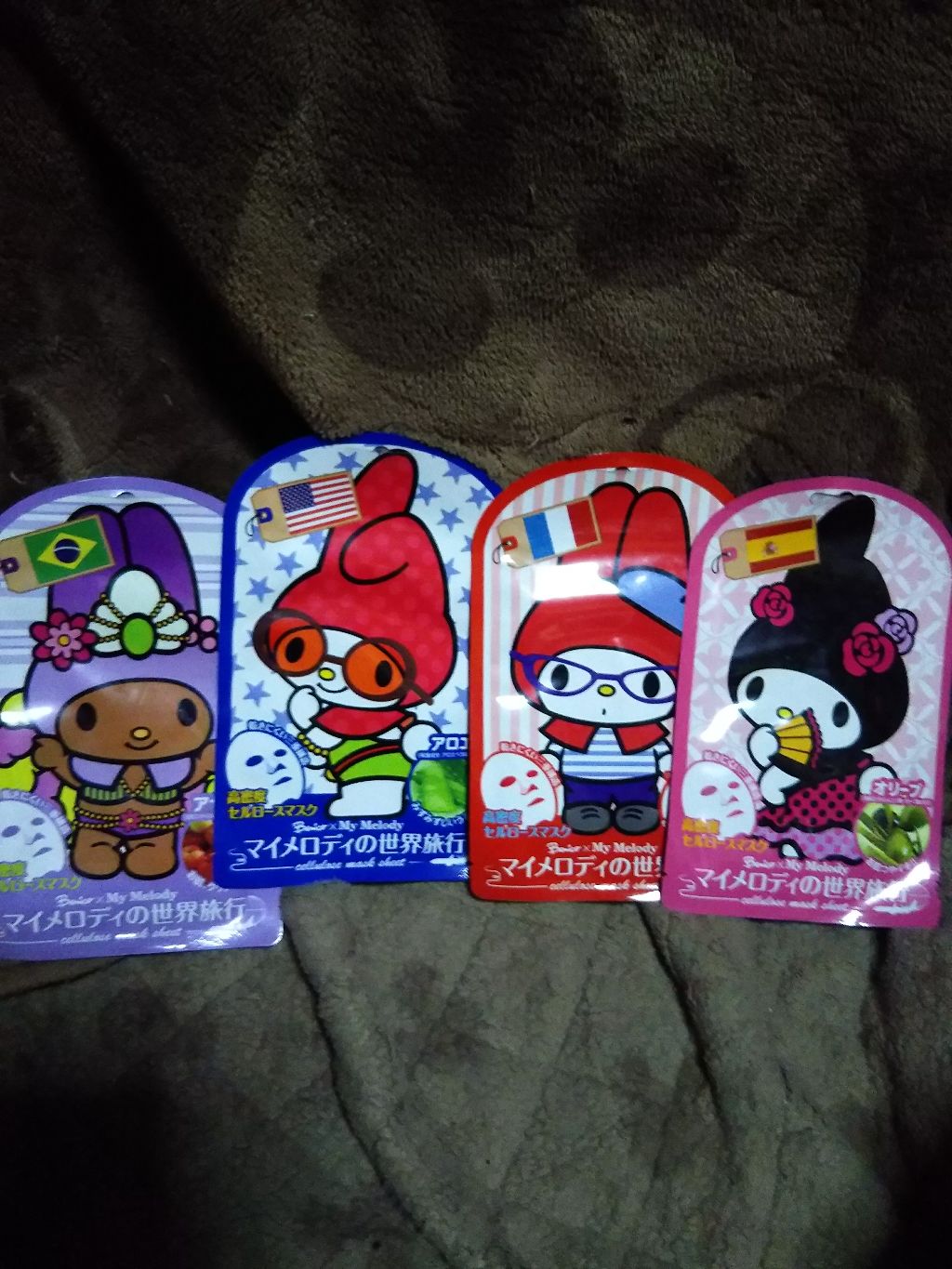 ベニコ×マイメロディ　世界旅行マスクシート(アメリカ)/Benico(ベニコ)/シートマスク・パックを使ったクチコミ（1枚目）