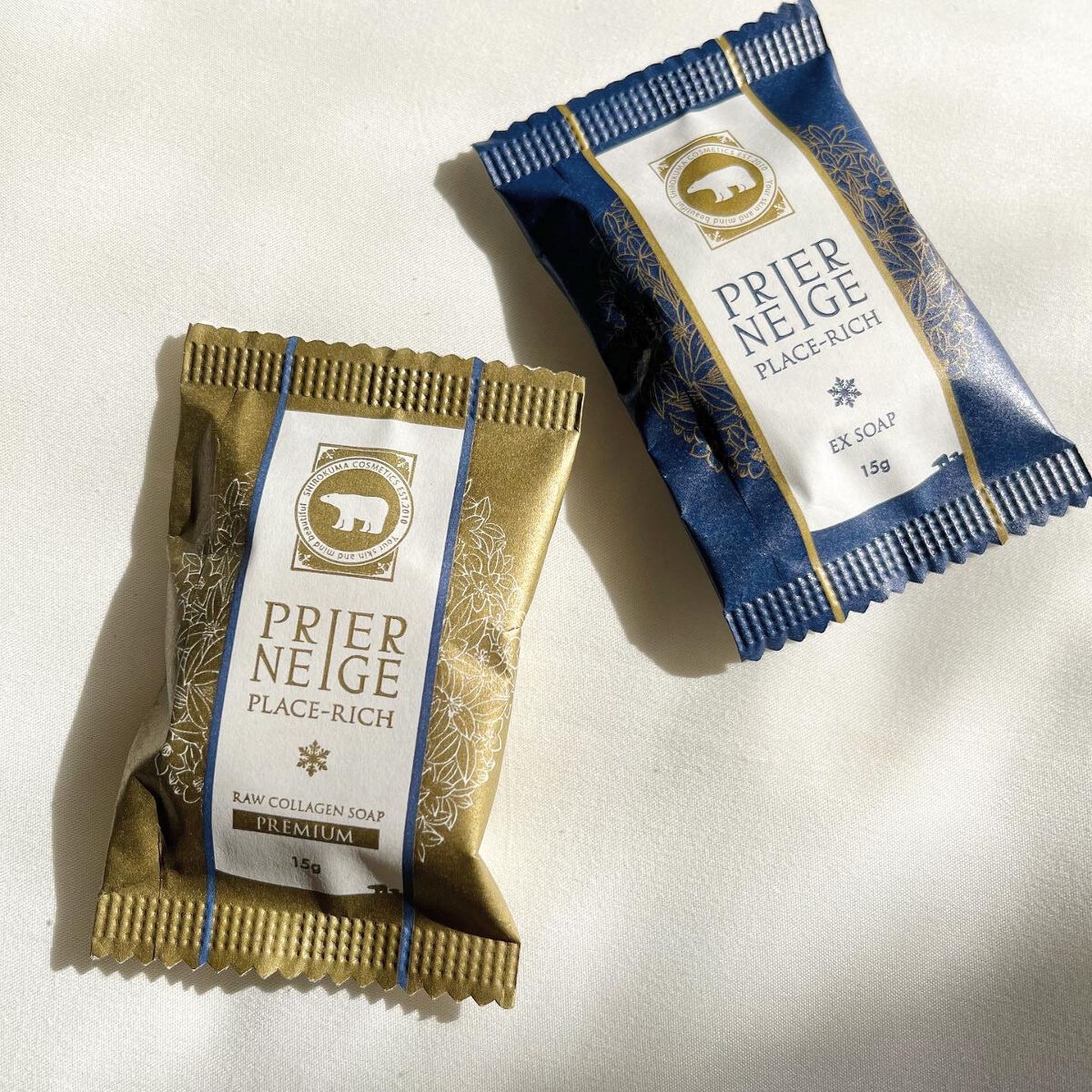 プリエネージュ プラセリッチ ＥＸソープ/白くま化粧品/洗顔石鹸を使ったクチコミ（1枚目）