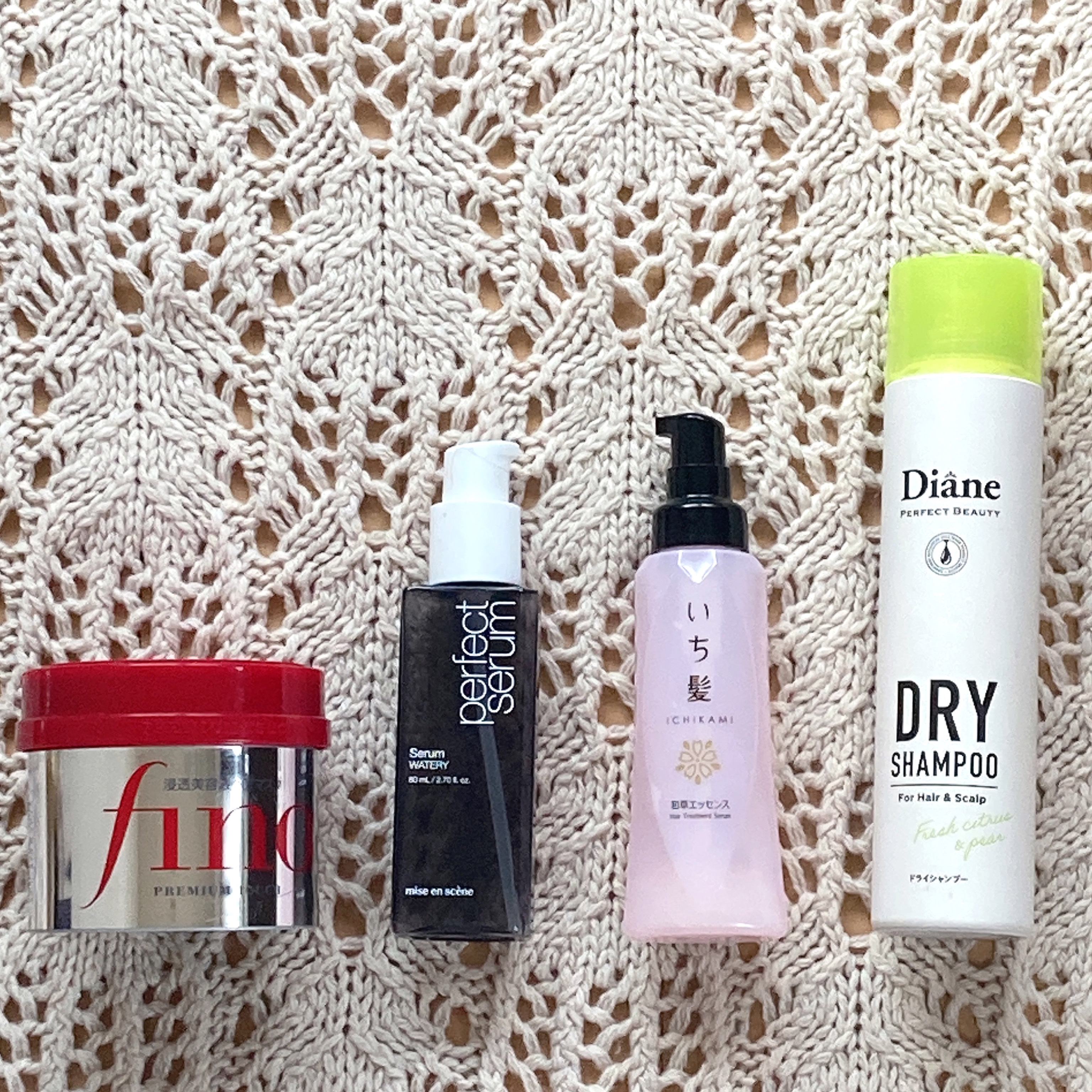 潤濃和草エッセンス/いち髪/アウトバストリートメントを使ったクチコミ（3枚目）