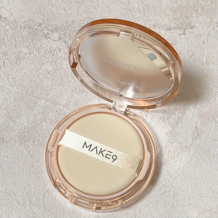 ヌードカーミンググロークッション/MAKE9/クッションファンデーションを使ったクチコミ(2枚目)