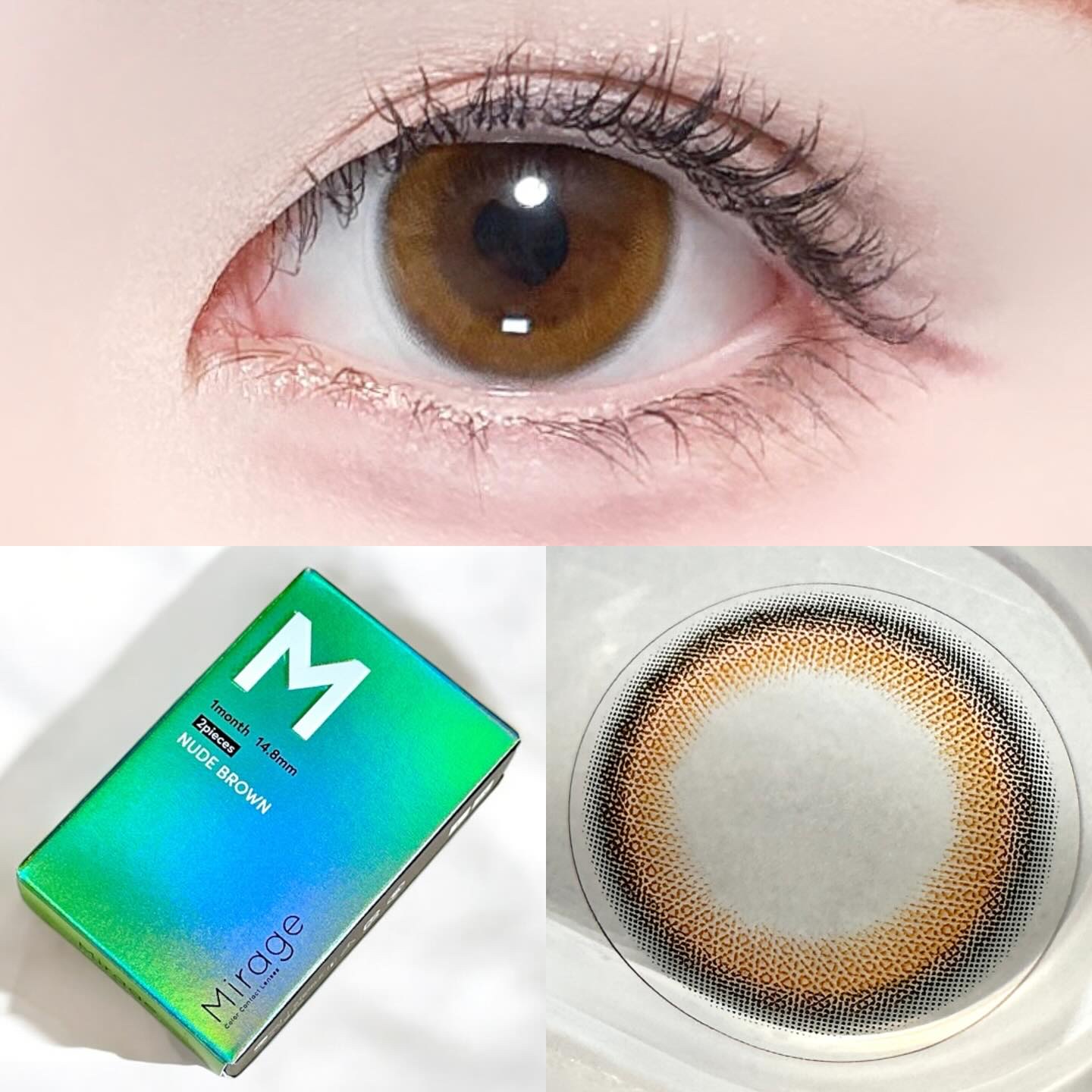 Mirage 1month/Mirage/１ヶ月（１MONTH）カラコンを使ったクチコミ（1枚目）