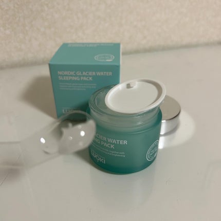ノルディック氷河水スリーピングパック/LUOKI/フェイスクリームを使ったクチコミ(1枚目)