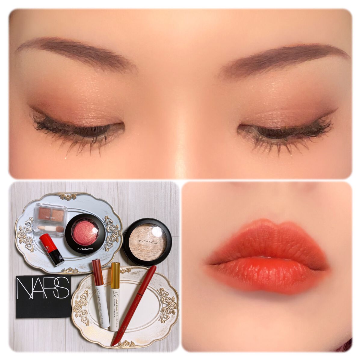 ツイン カラー アイシャドウ/ちふれ/アイシャドウパレットを使ったクチコミ(2枚目)