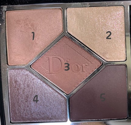 【旧】サンク クルール クチュール/Dior/アイシャドウパレットを使ったクチコミ(2枚目)