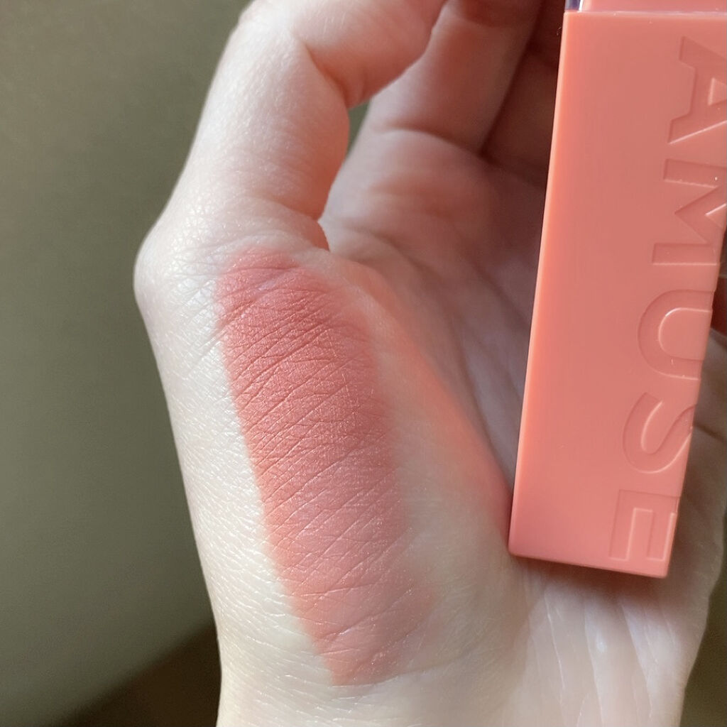 シューベルベット 02シュシュ/AMUSE/口紅を使ったクチコミ（3枚目）