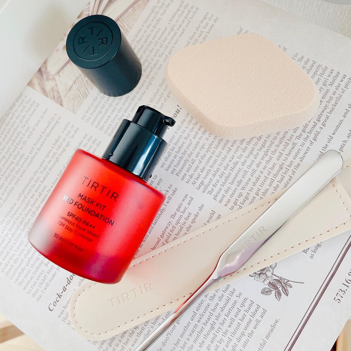 マスクフィットレッドファンデーション/TIRTIR(ティルティル)/リキッドファンデーションを使ったクチコミ（1枚目）