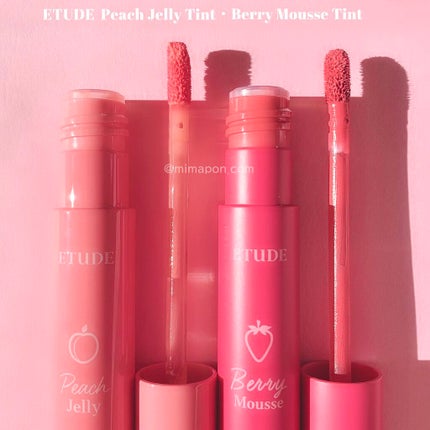 ピーチジェリーティント/ETUDE/口紅を使ったクチコミ(4枚目)