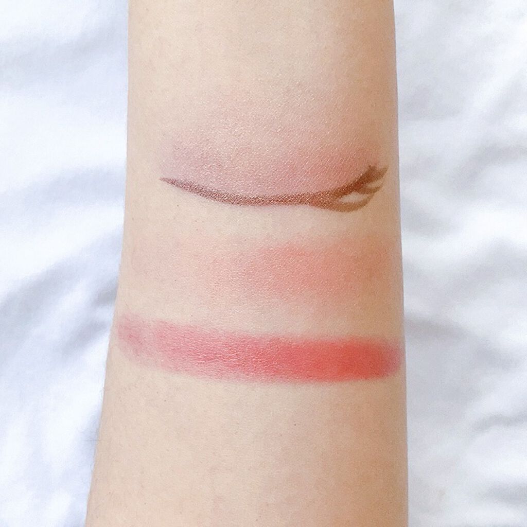 ミネラルチーク＆リップ/エトヴォス/ジェル・クリームチークを使ったクチコミ（2枚目）