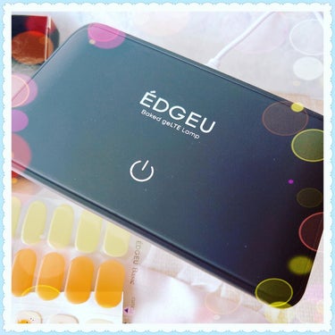 EDGEU 貼って固めるジェルネイル（Nail）のクチコミ「⁡
❉
⁡
 ✼••┈┈┈┈••✼••┈┈┈┈••✼✼••┈┈┈┈•
⁡
＼LEDライトで1分.....」（3枚目）