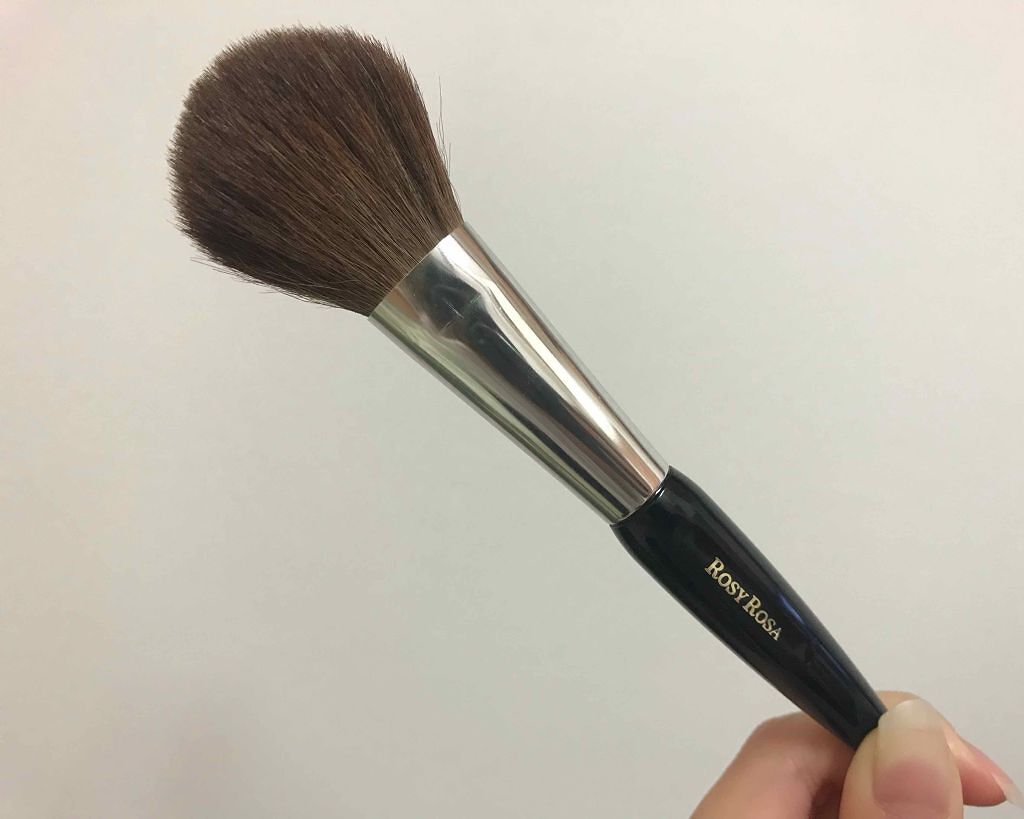 熊野筆 パウダー用/ロージーローザ/メイクブラシを使ったクチコミ(1枚目)